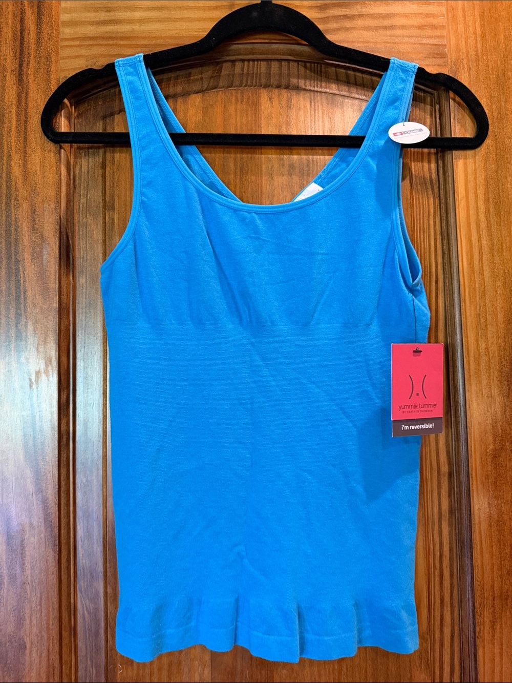 Yummie by Heather Thomson Bright Blue Reversible Tank